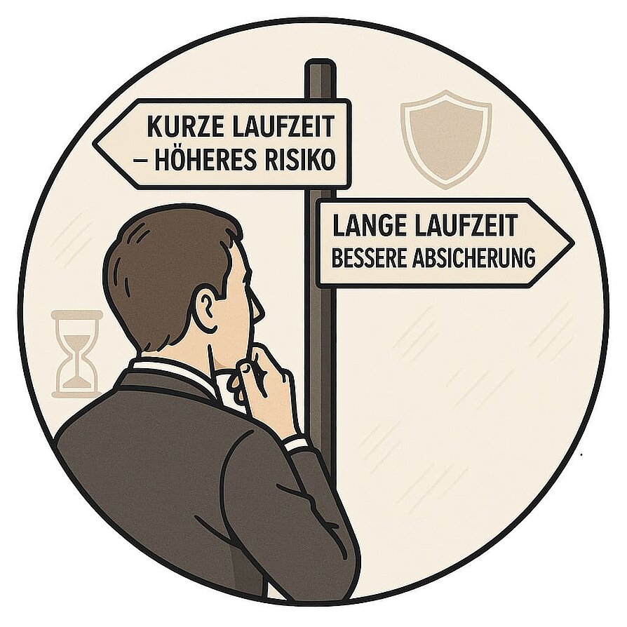 Die richtige Laufzeit der BU-Versicherung Die richtige Laufzeit Ihrer BU-Versicherung