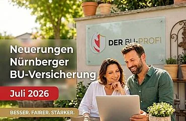 Berufsunfähigkeitsversicherung Nürnberger Juli 2026