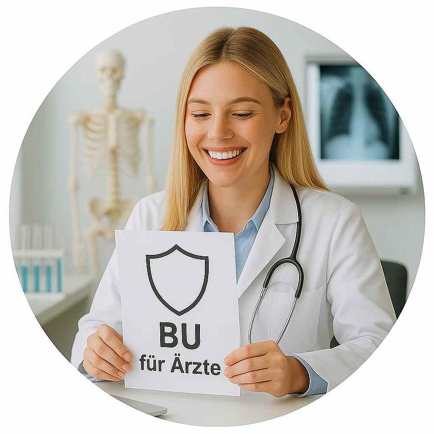 Beste Berufsunfähigkeitsversicherung Arzt DER BU-Profi