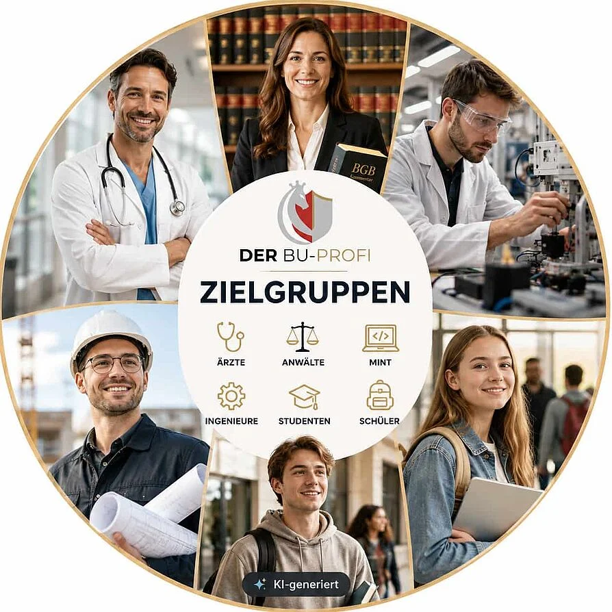 Berufsunfähigkeitsversicherung - unsere Zielgruppen